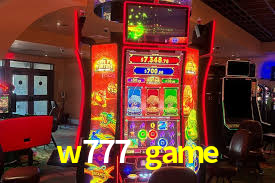 Welcome Bonus w777 game